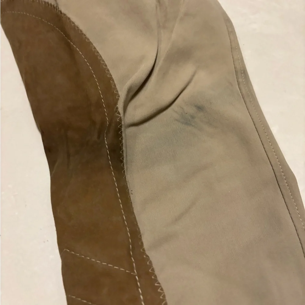 The Tailored Sportsman Women’s tan knee patch breeches, size 30 - Picture 4 of 7